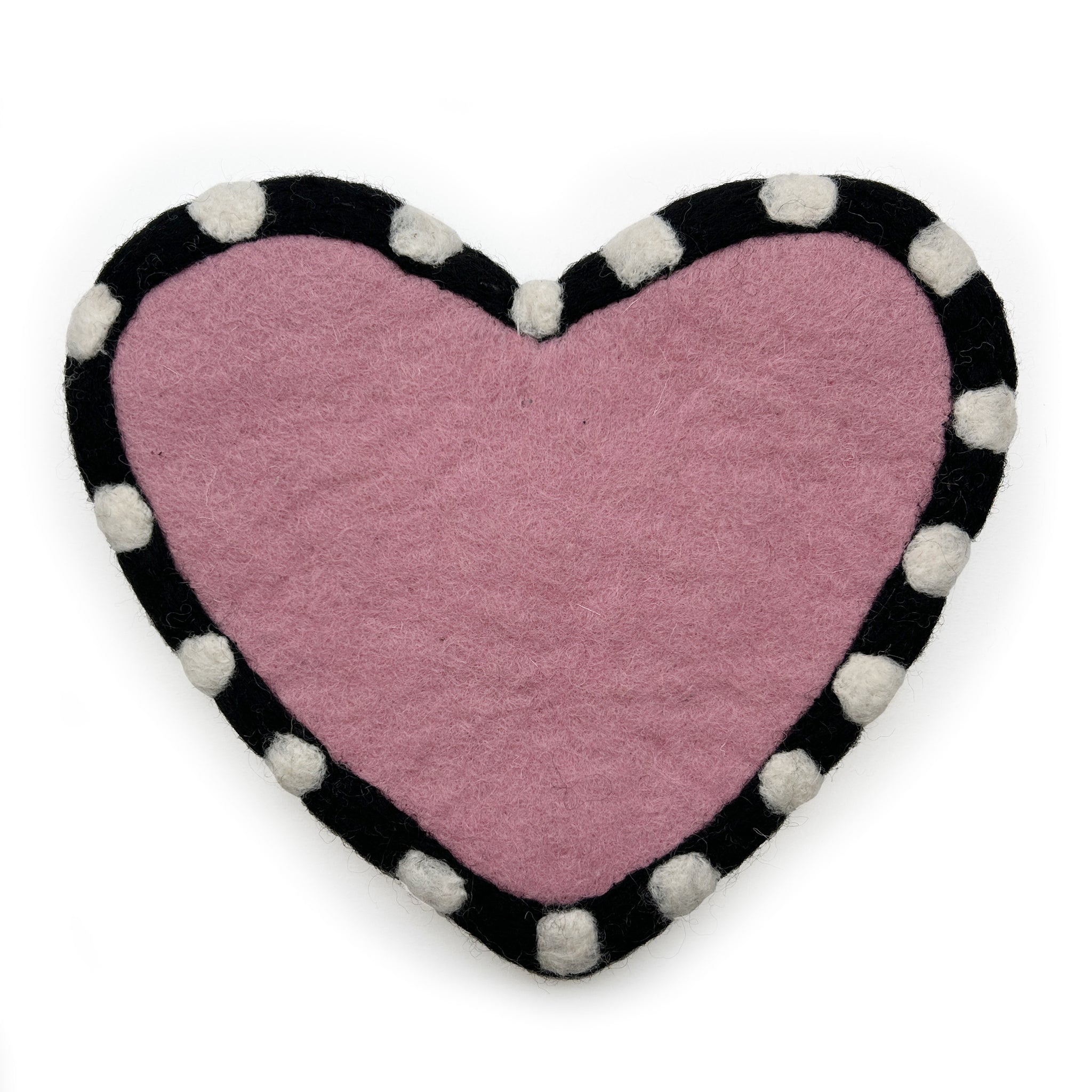 Heart Wool Trivet