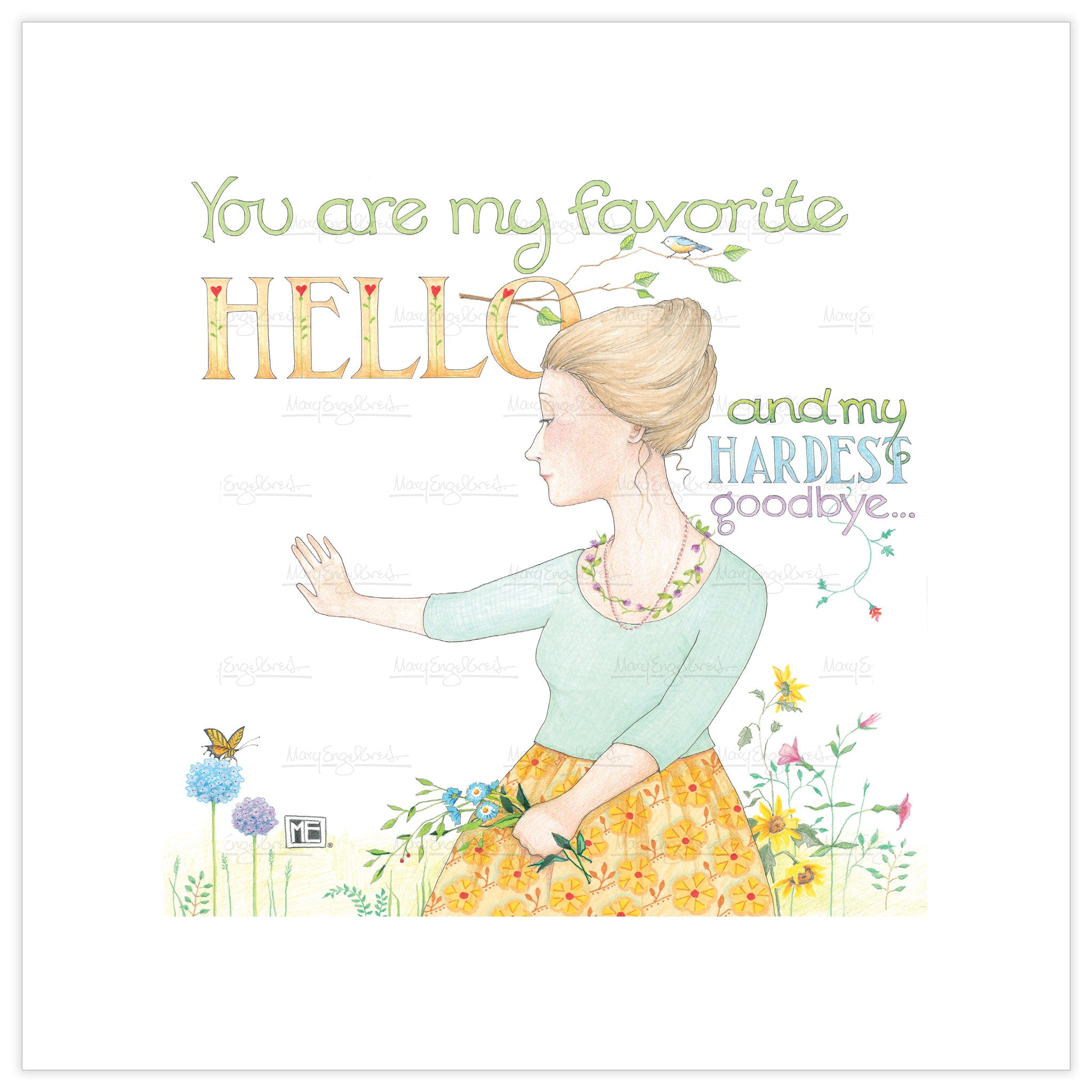 Hello Goodbye Fine Art Print