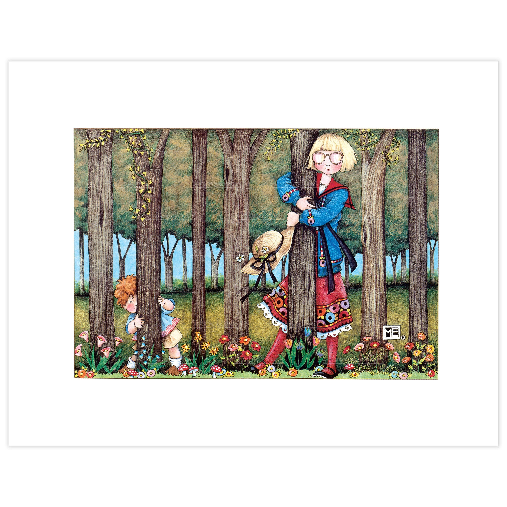 Hide N Seek Fine Art Print