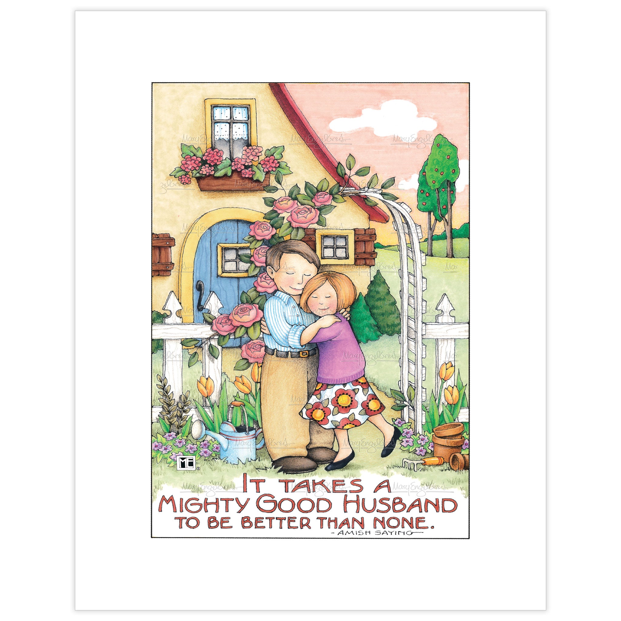 Husband Better Than None Fine Art Print