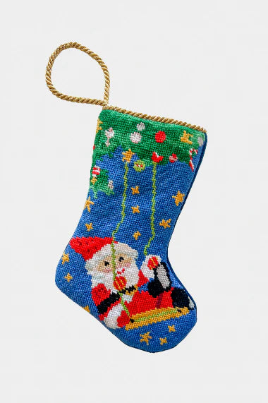 Christmas in Full Swing Bauble Stocking