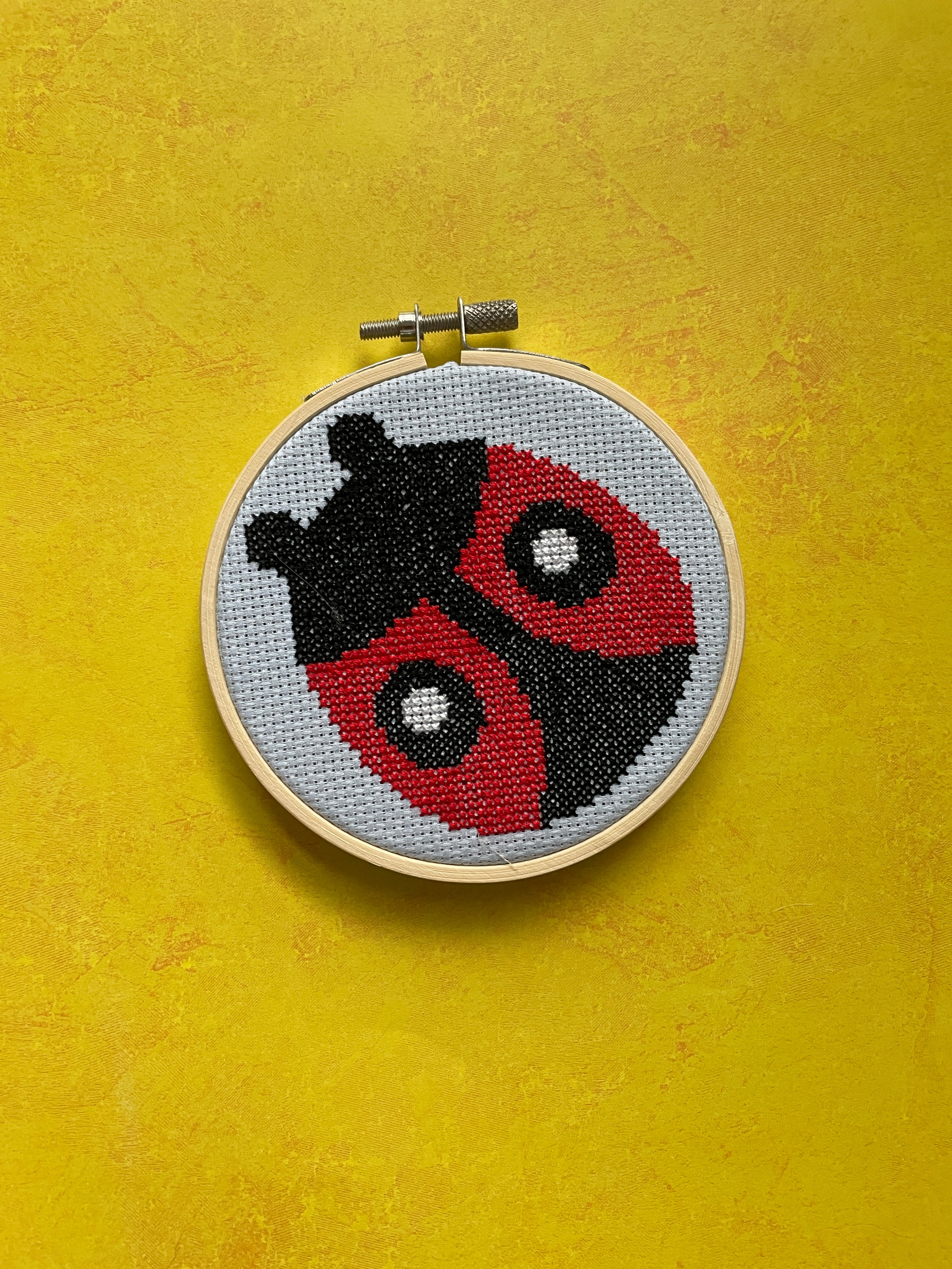 Ladybug Cross Stitch Kit