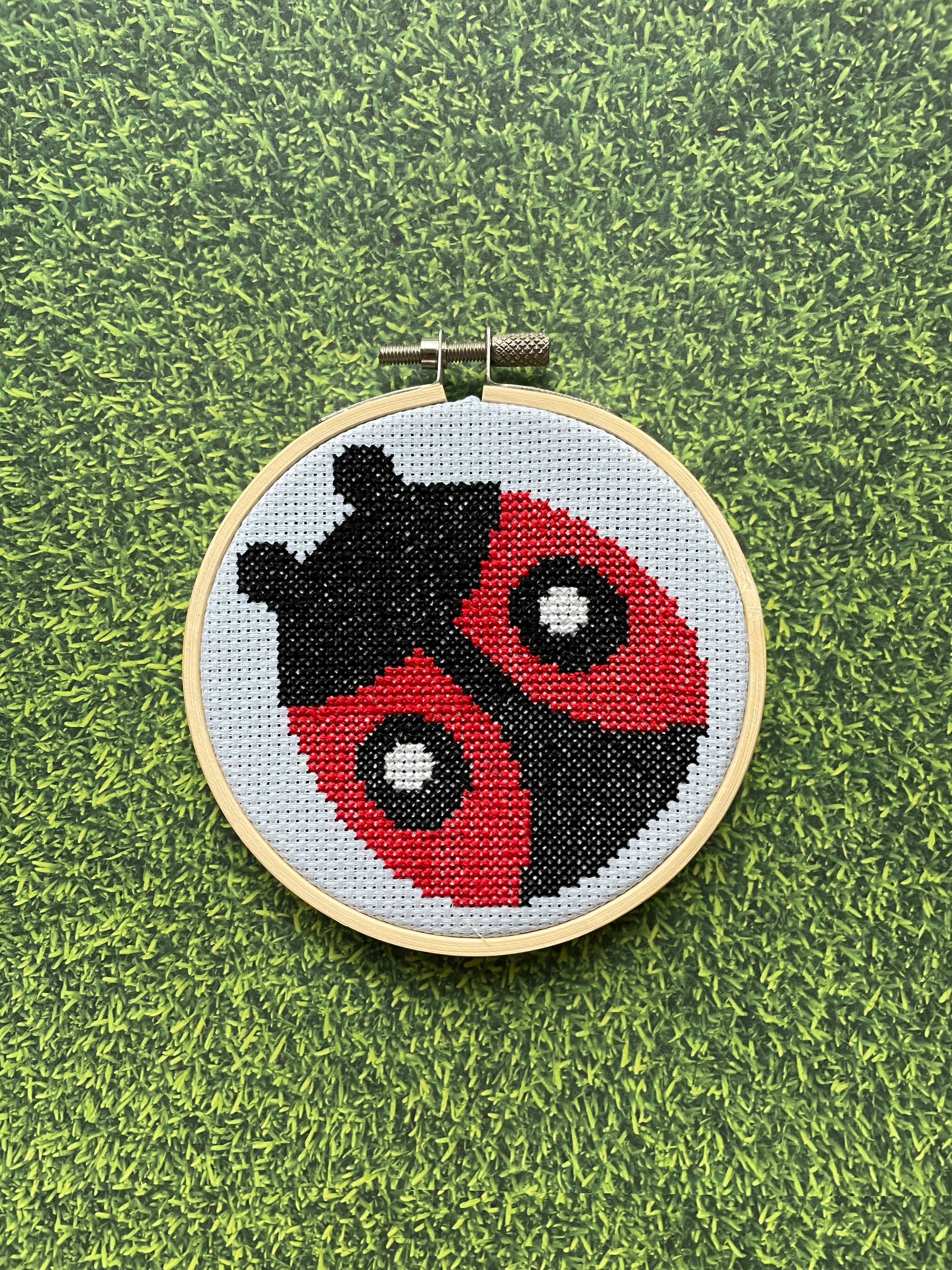 Ladybug Cross Stitch Leaflet