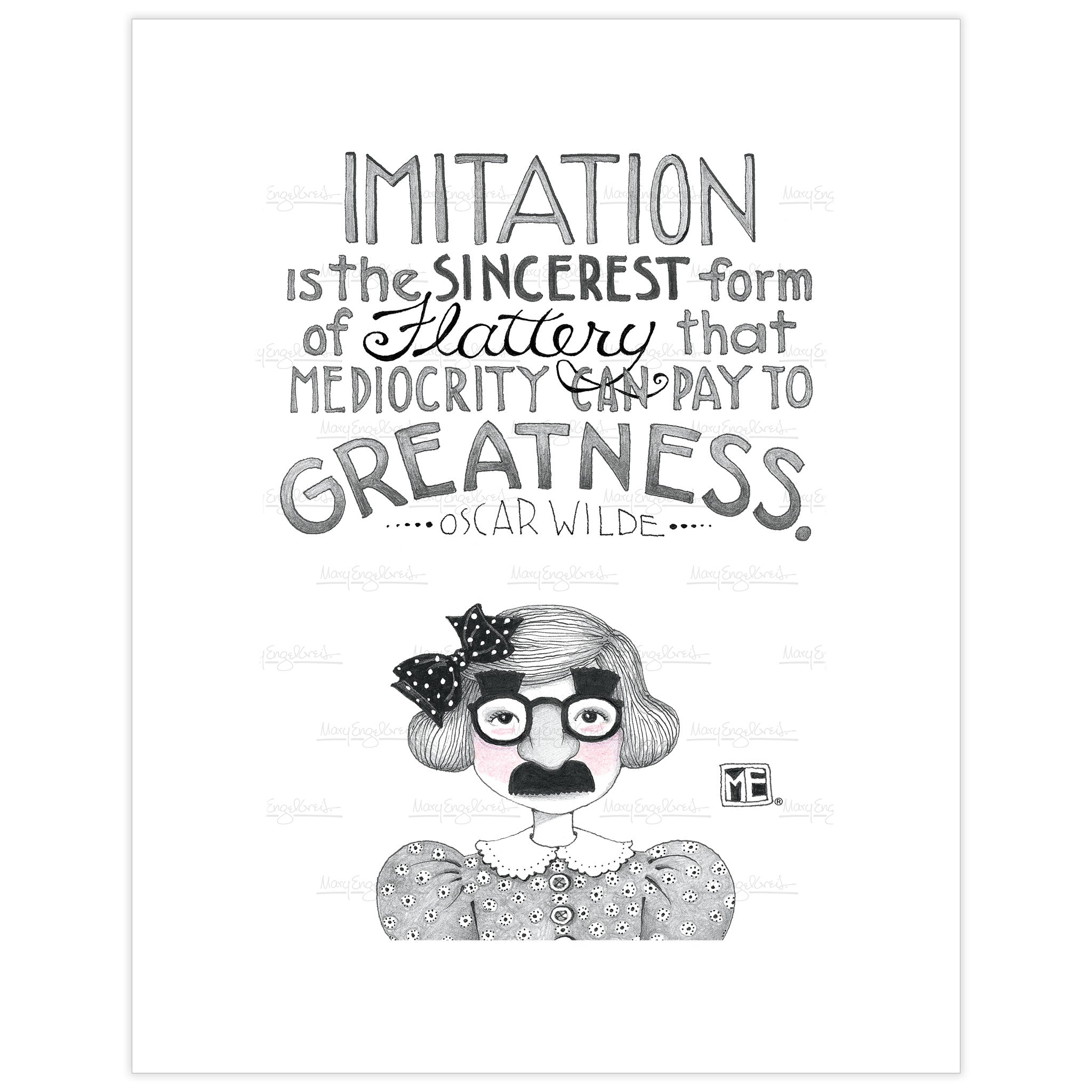 Imitation Fine Art Print