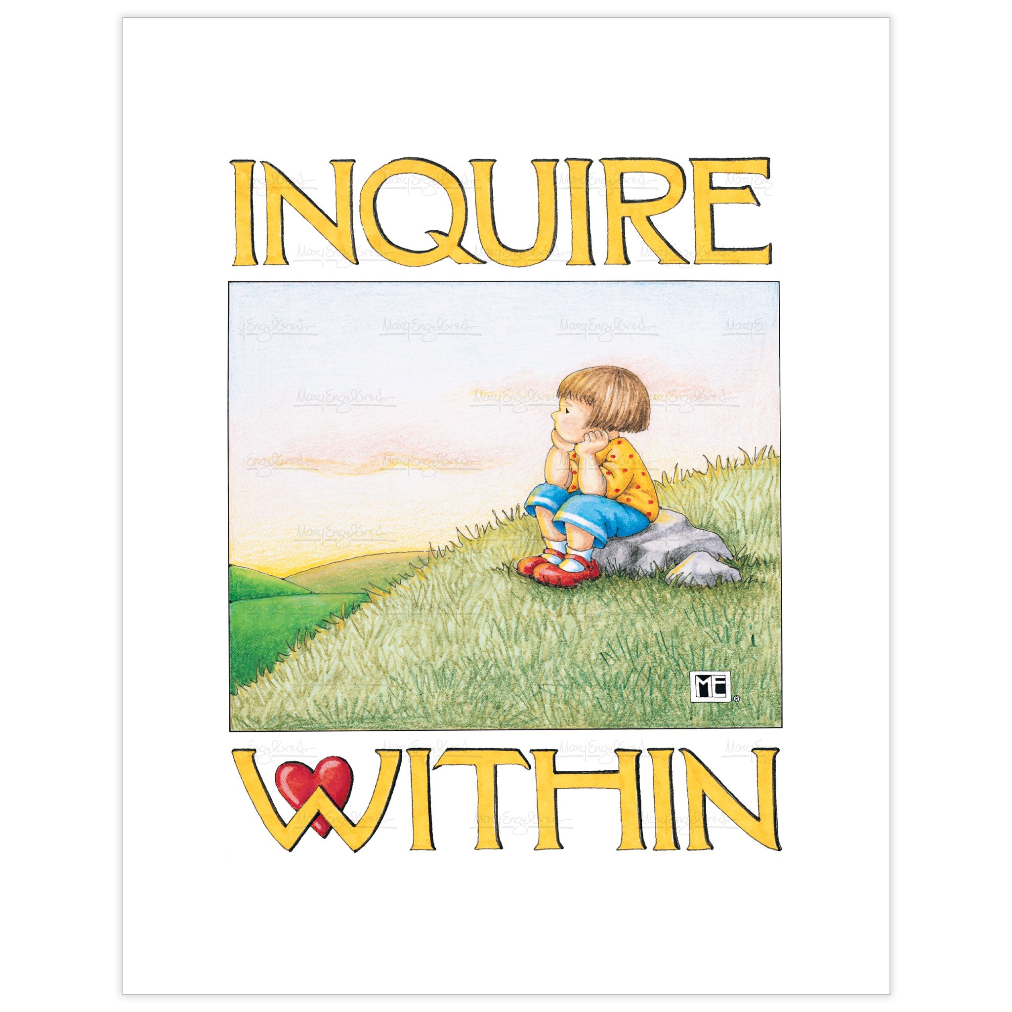 Inquire Within Fine Art Print
