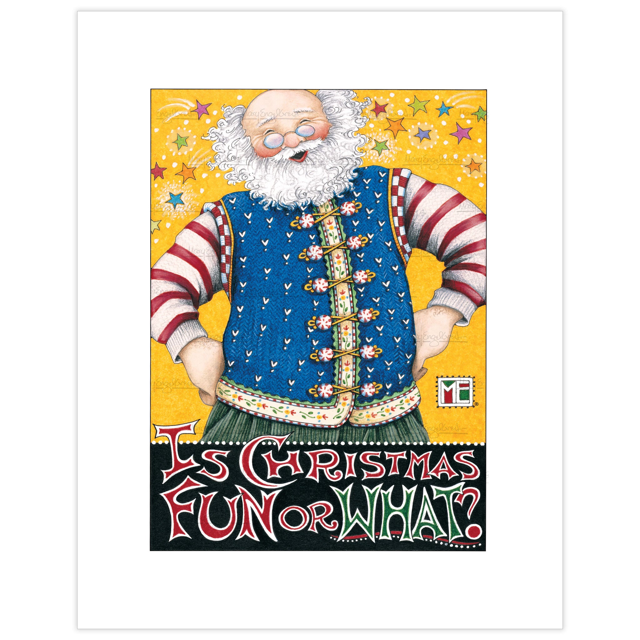 Is Christmas Fun Fine Art Print