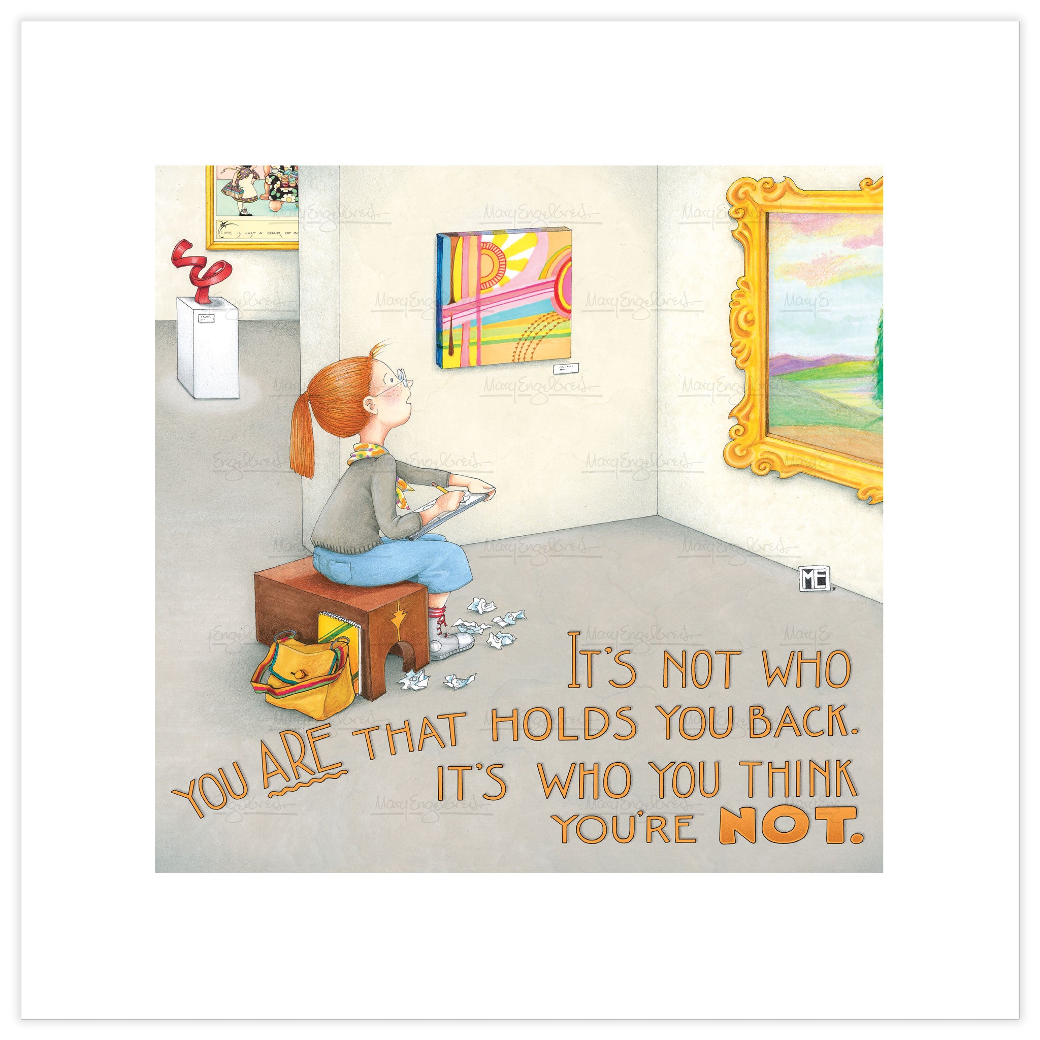 It's Not Who You Are Fine Art Print