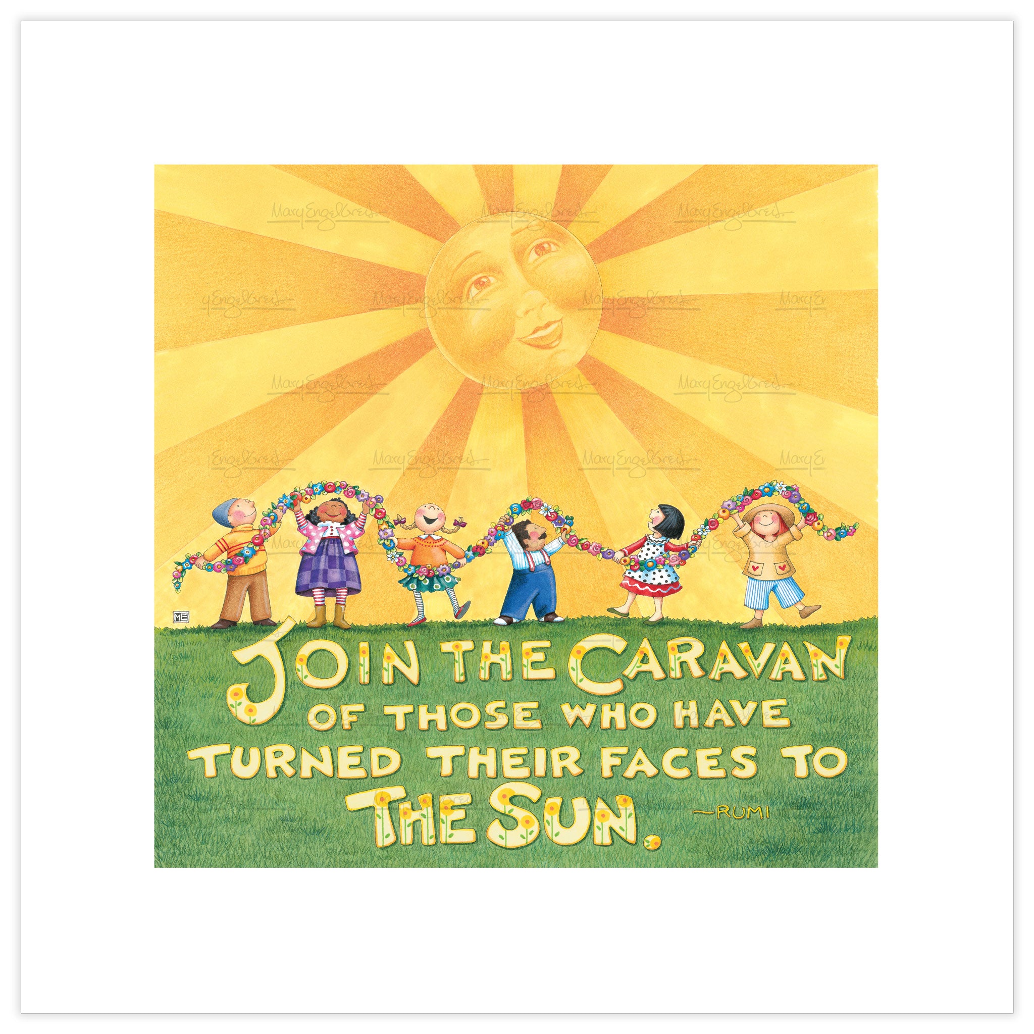 Join the Caravan Fine Art Print