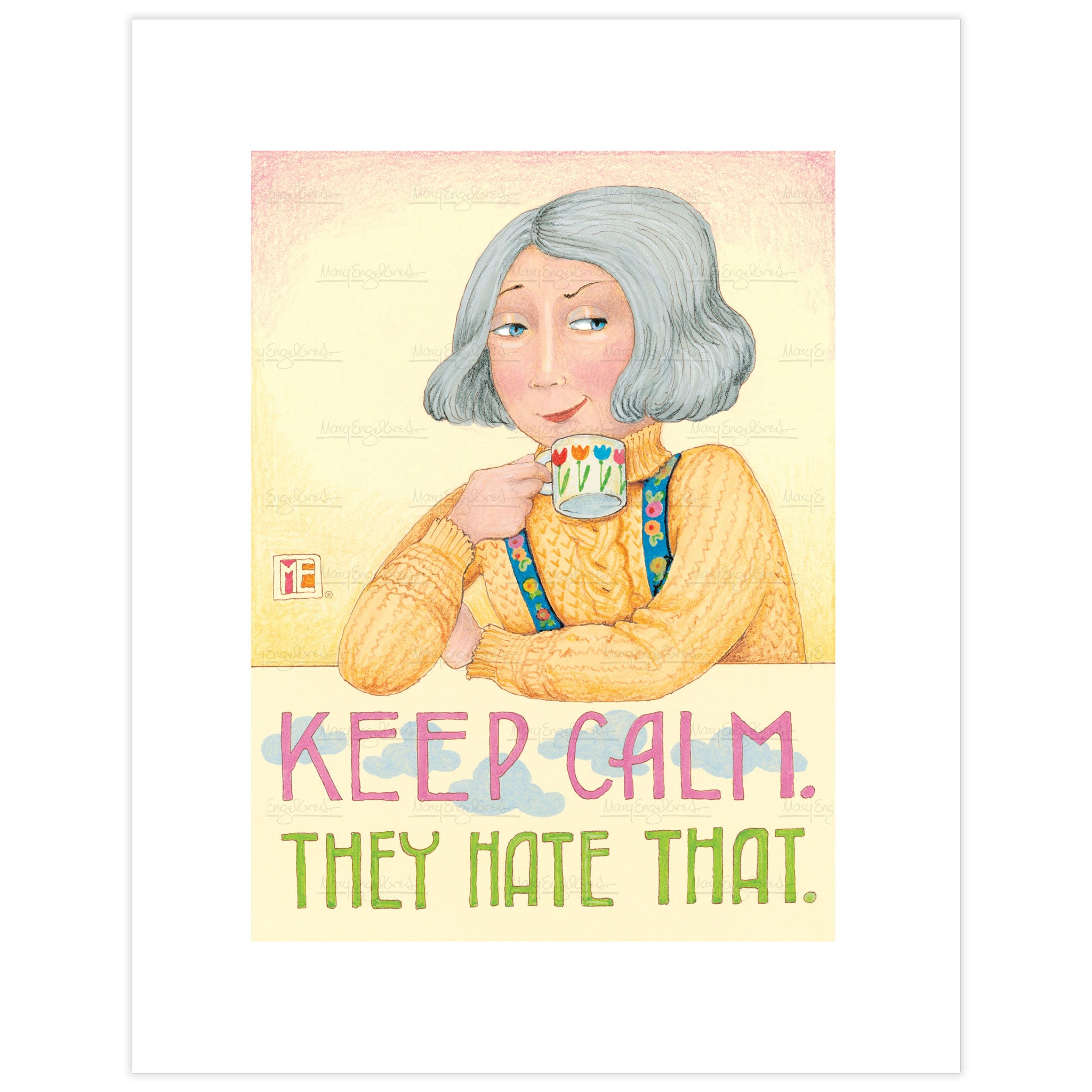 Keep Calm Fine Art Print