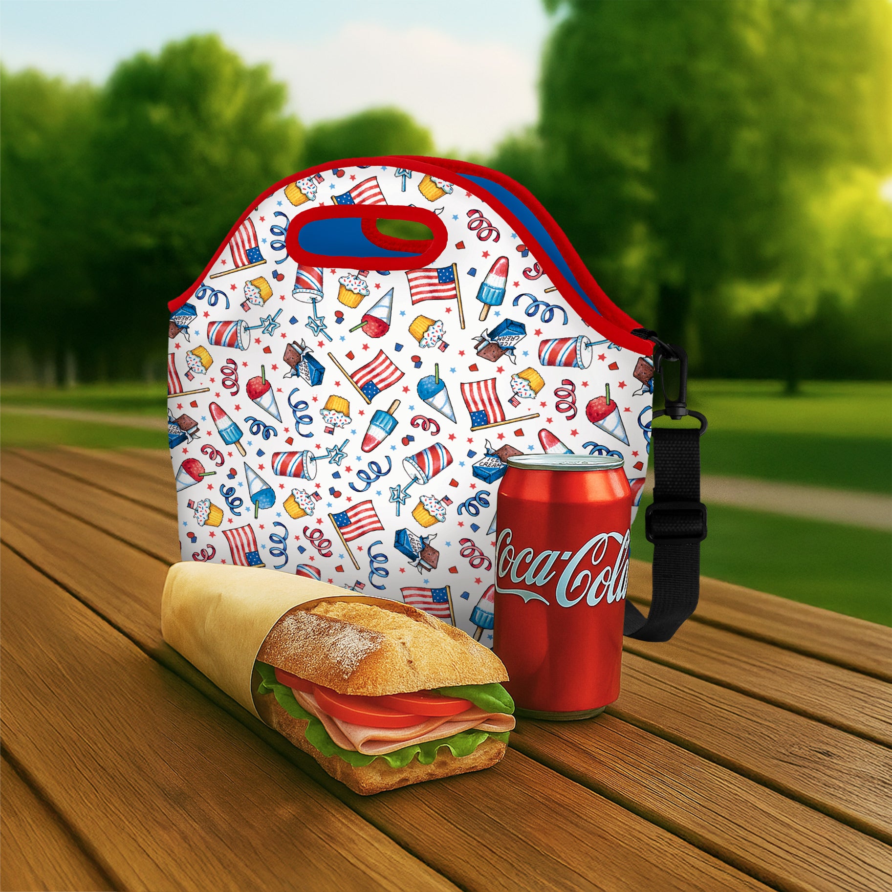 America's Birthday Party Lunch Bag