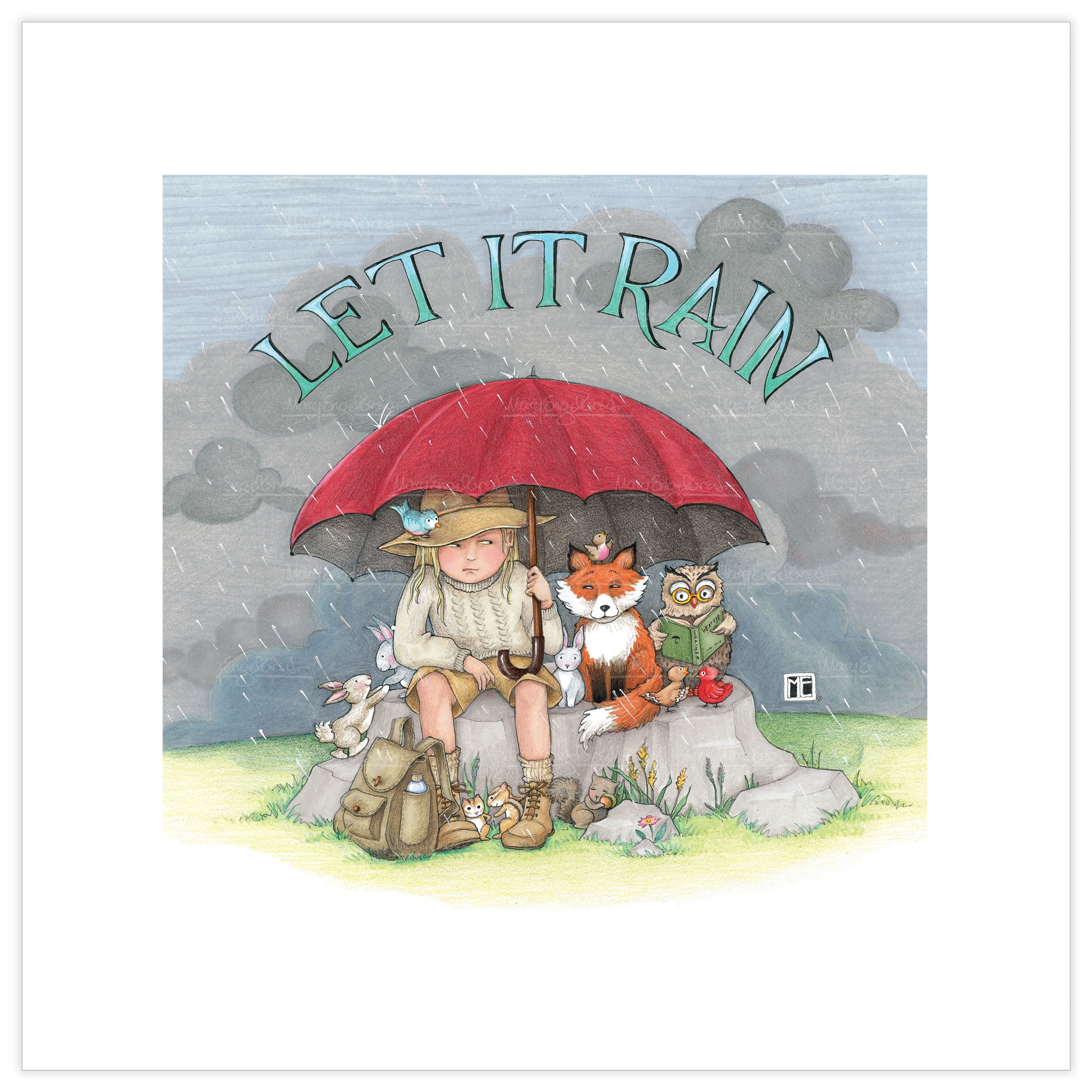 Let It Rain Fine Art Print