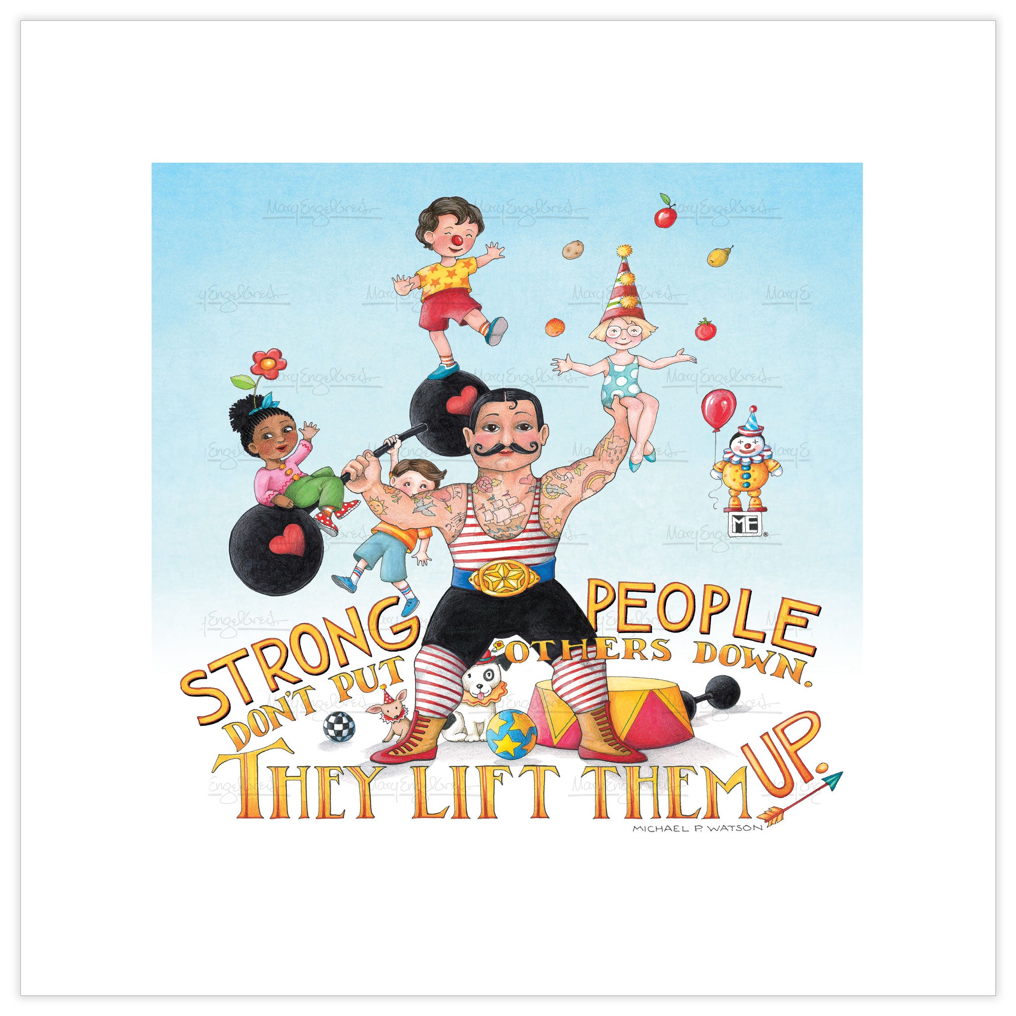 Lift People Up Fine Art Print
