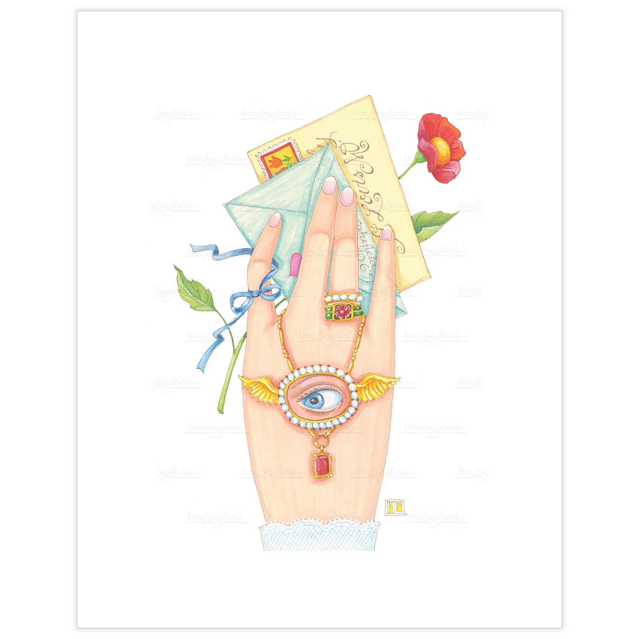 Lovers Eye Fine Art Print