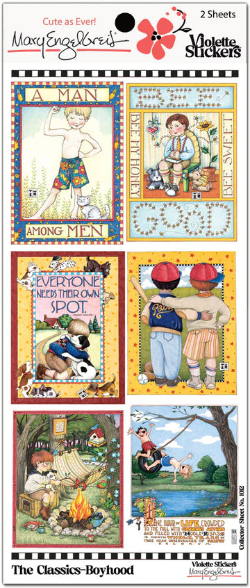 ME Classics Boyhood Sticker Sheet
