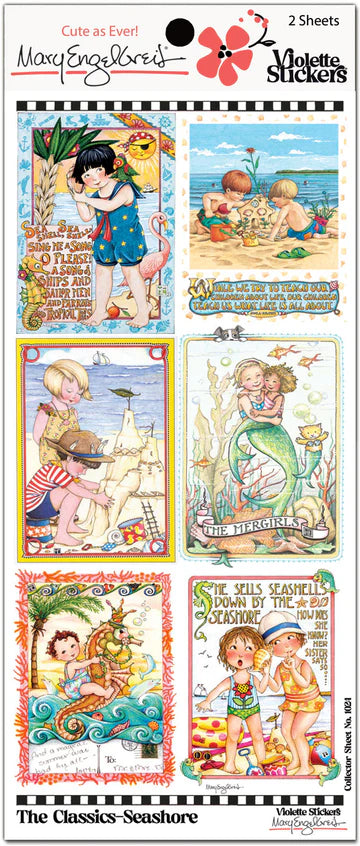 ME Classics Seashore Sticker Sheet