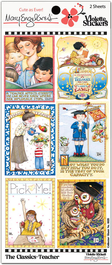ME Classics Teacher Sticker Sheet