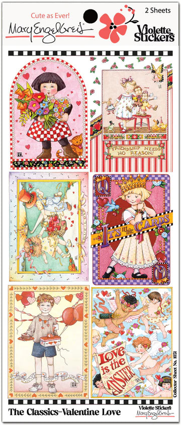 ME Classics Valentine Love Sticker Sheet