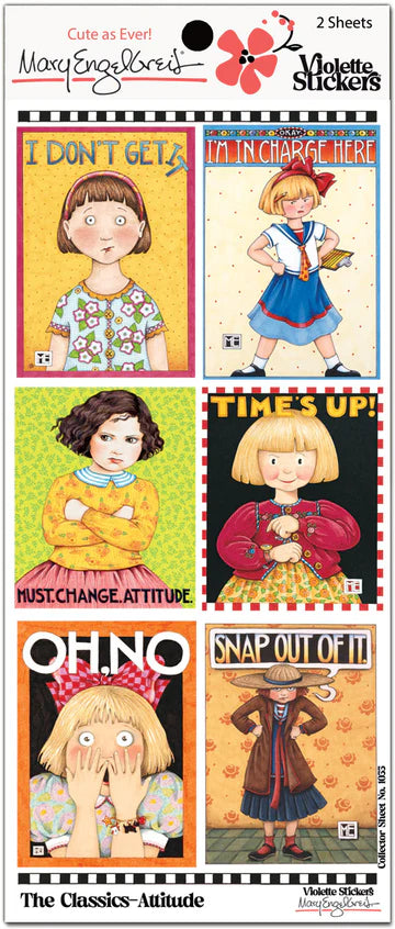 ME Classics Attitude Sticker Sheet