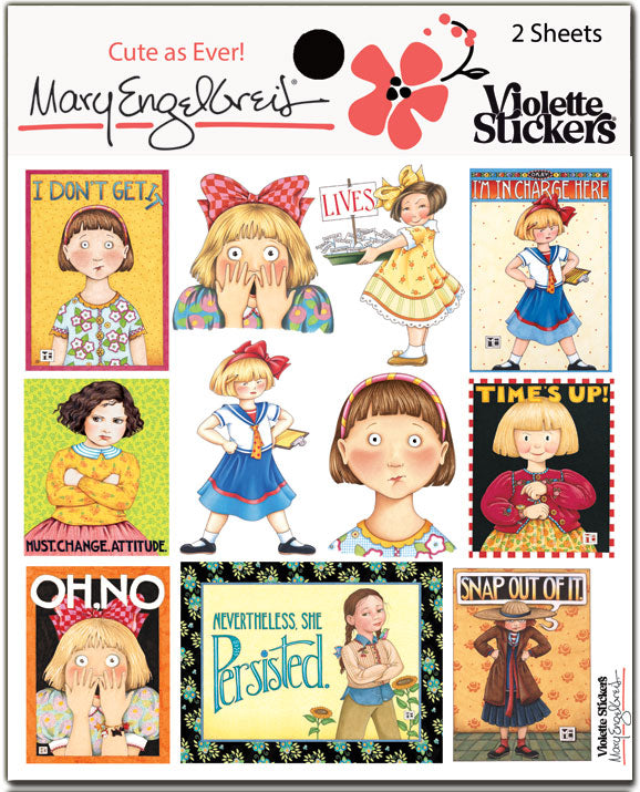 Mary's Attitude Sticker Sheet
