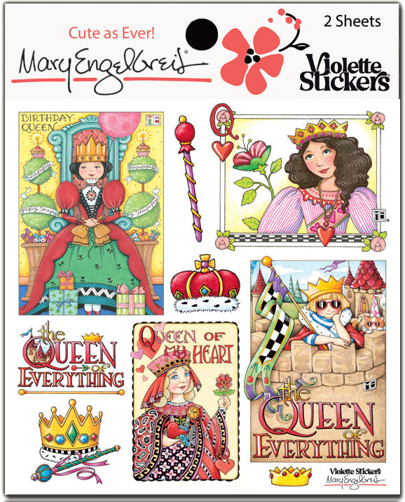 Mary's Queens Sticker Sheet
