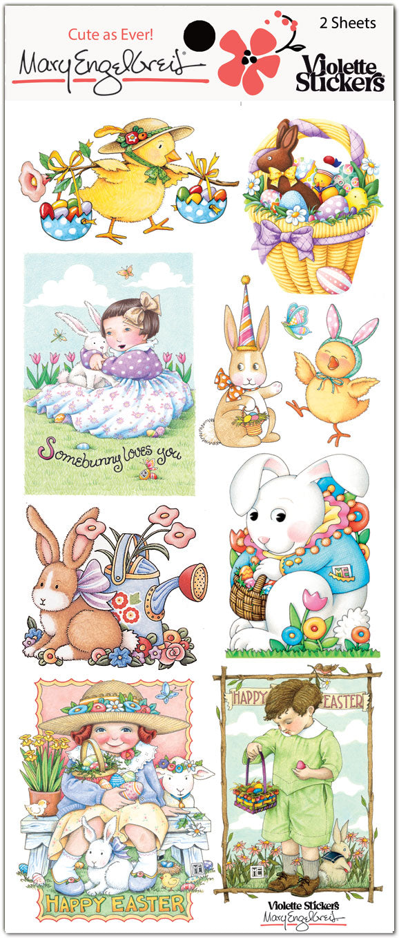 Mary's Easter Joy Sticker Sheet