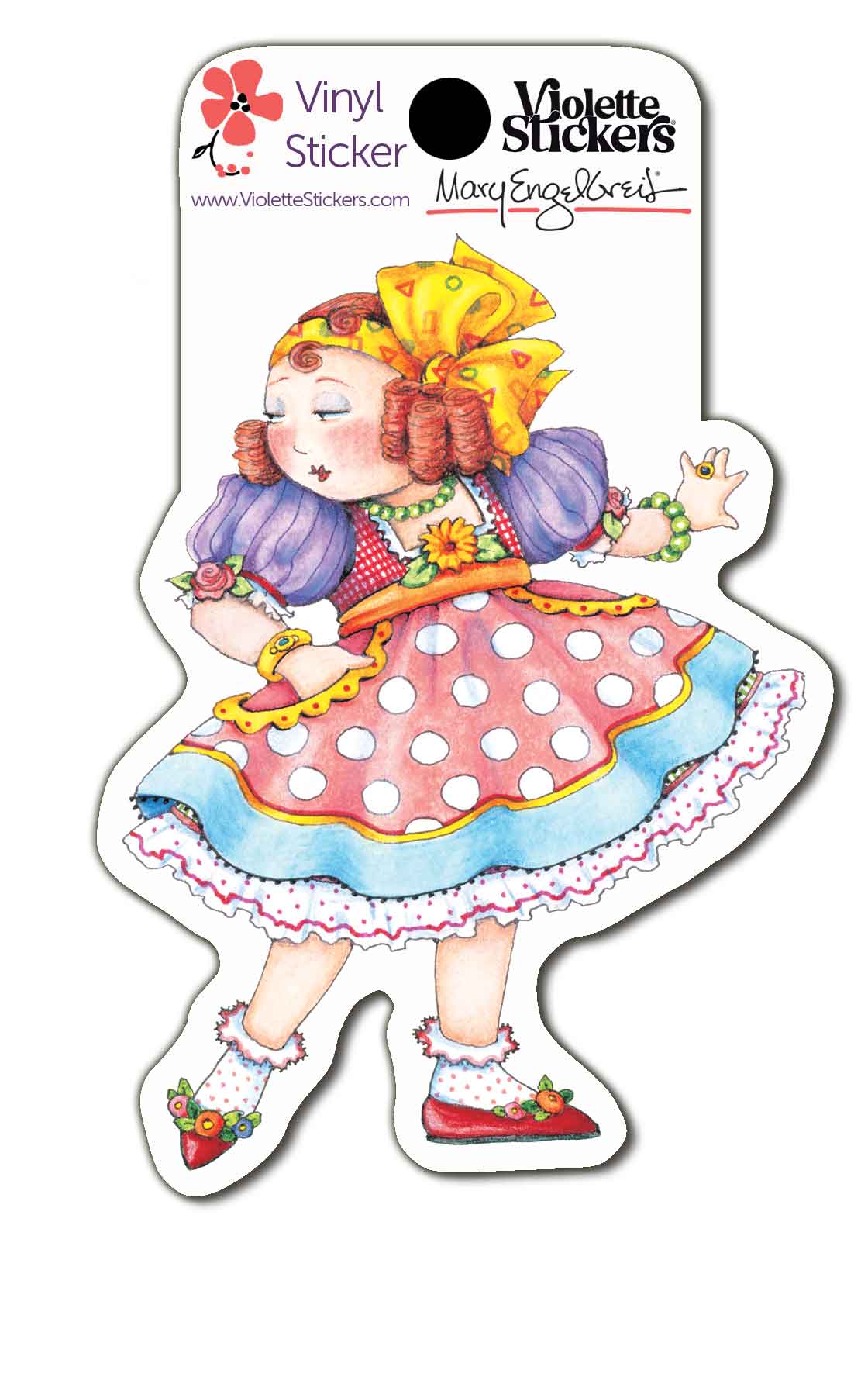 Refined Girl Vinyl Sticker