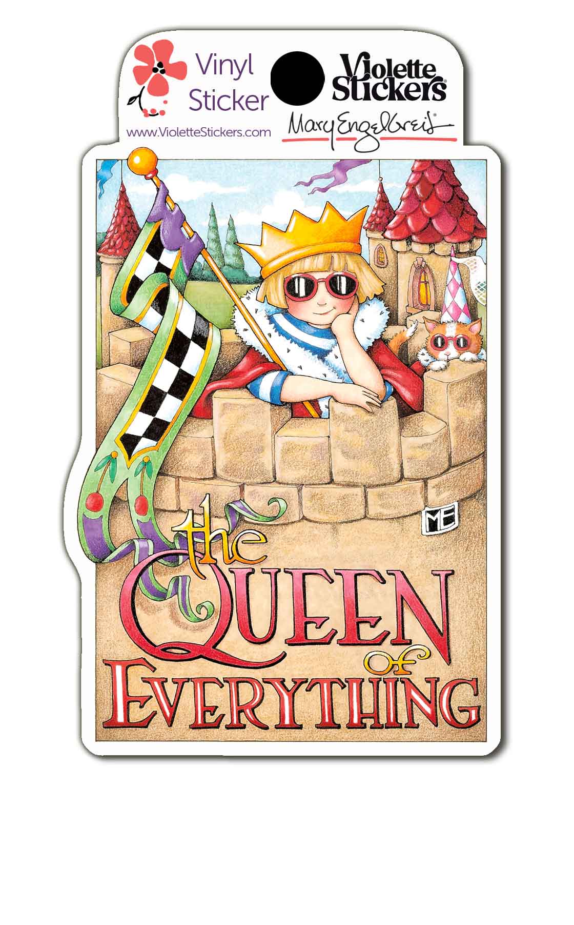 Queen of Everything Vinyl Sticker