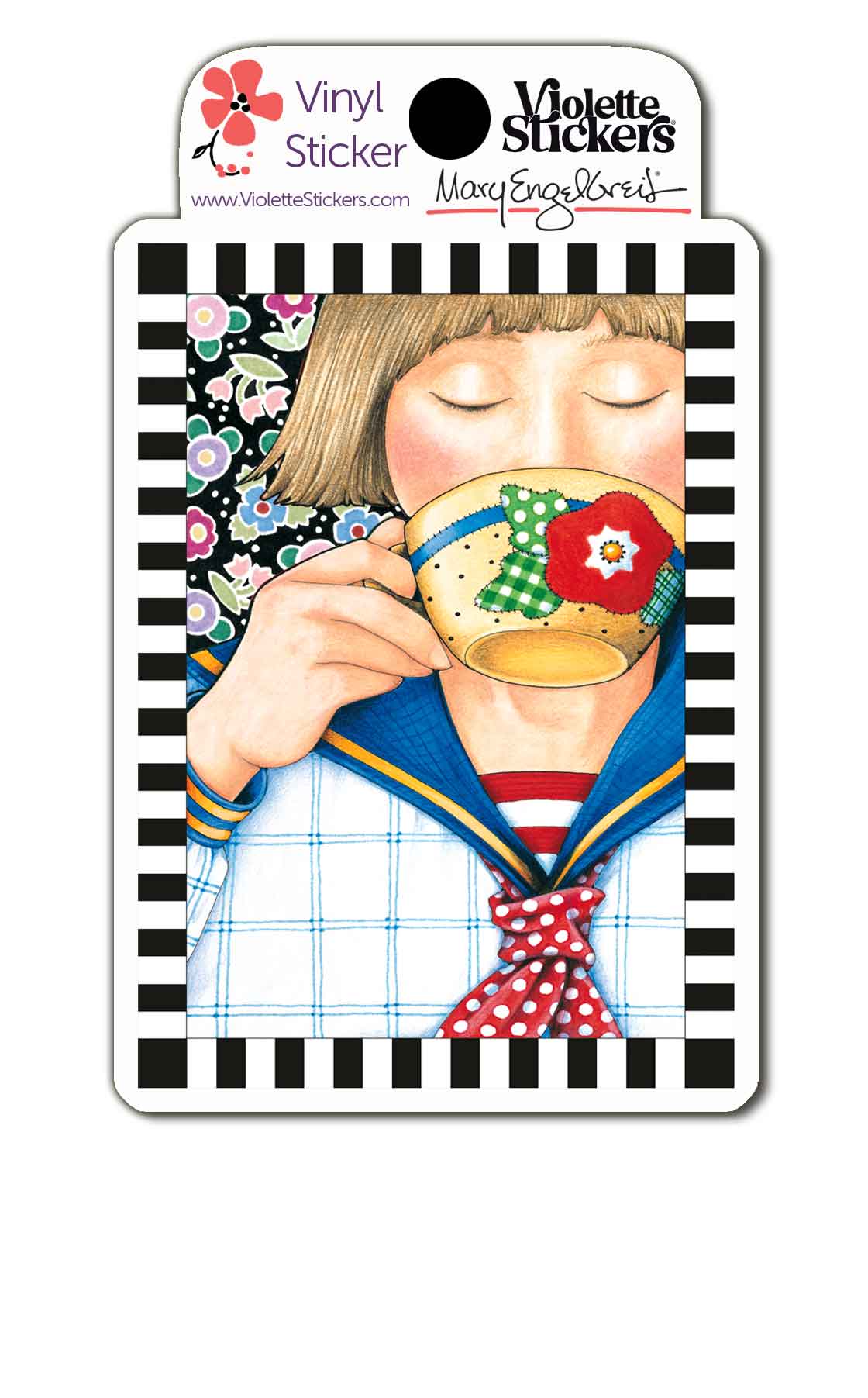 Time for Tea Vinyl Sticker