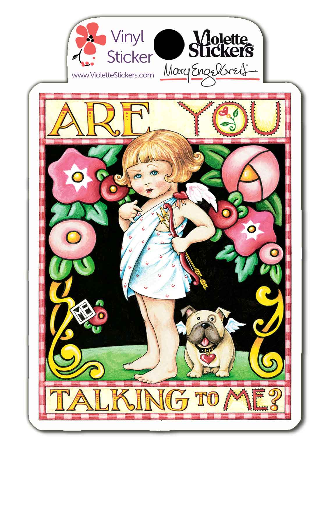 Are You Talking to Me? Vinyl Sticker