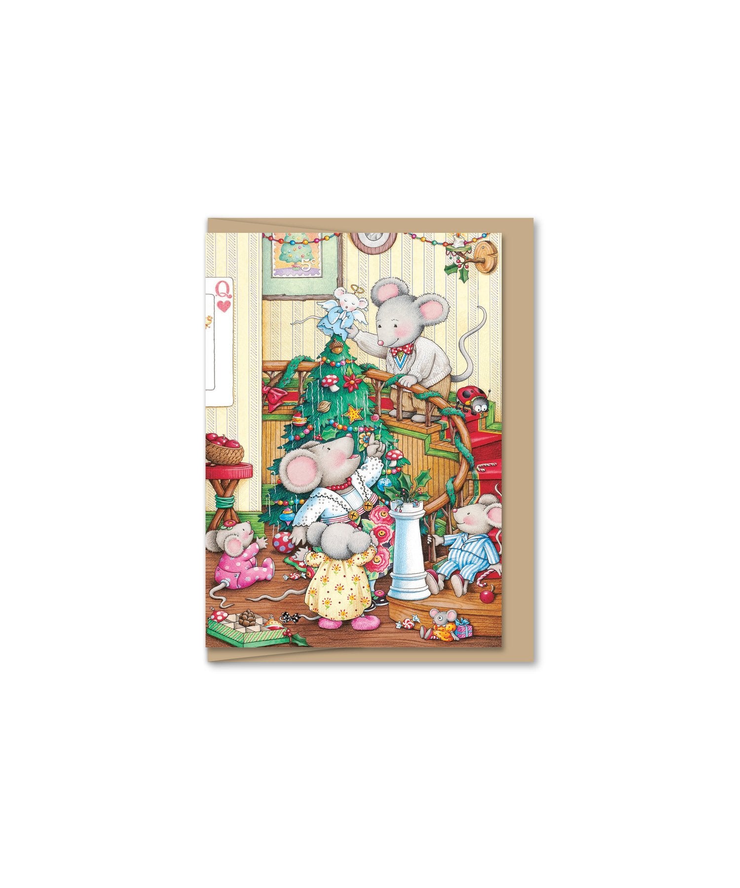 Tree Trimmin' Mini Card