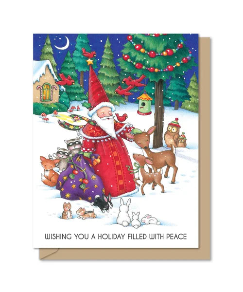 Father Christmas Greeting Card