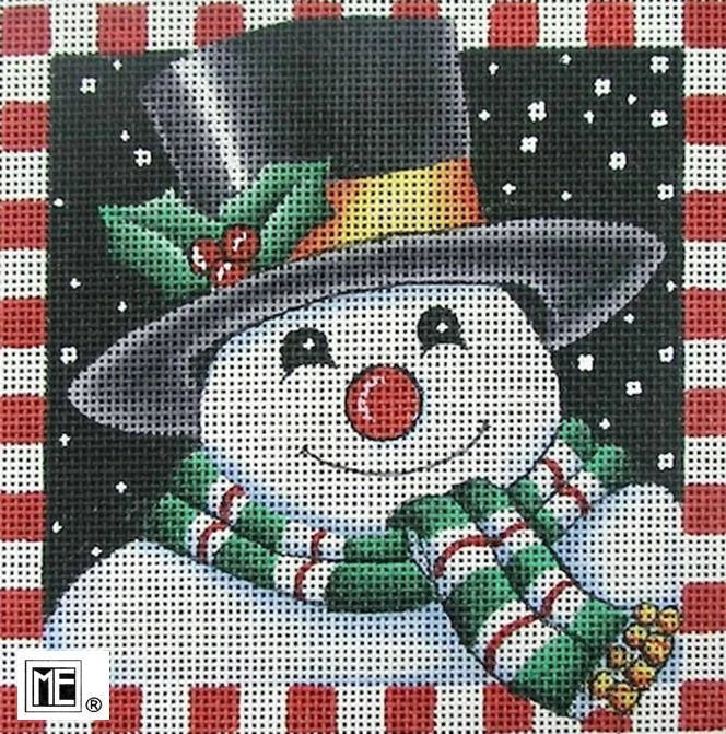 Needlepoint Canvas: Snowman