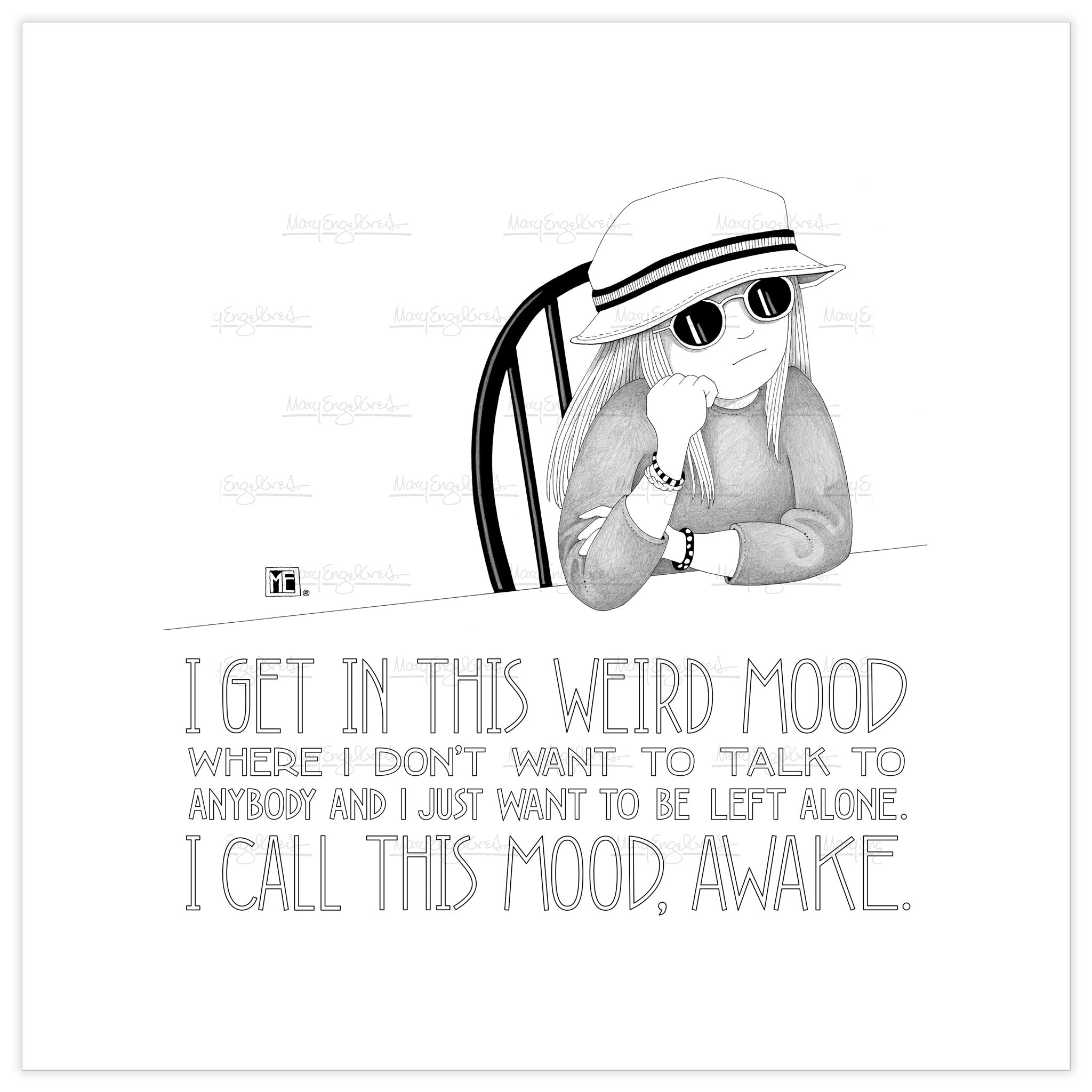 Mood Awake Fine Print