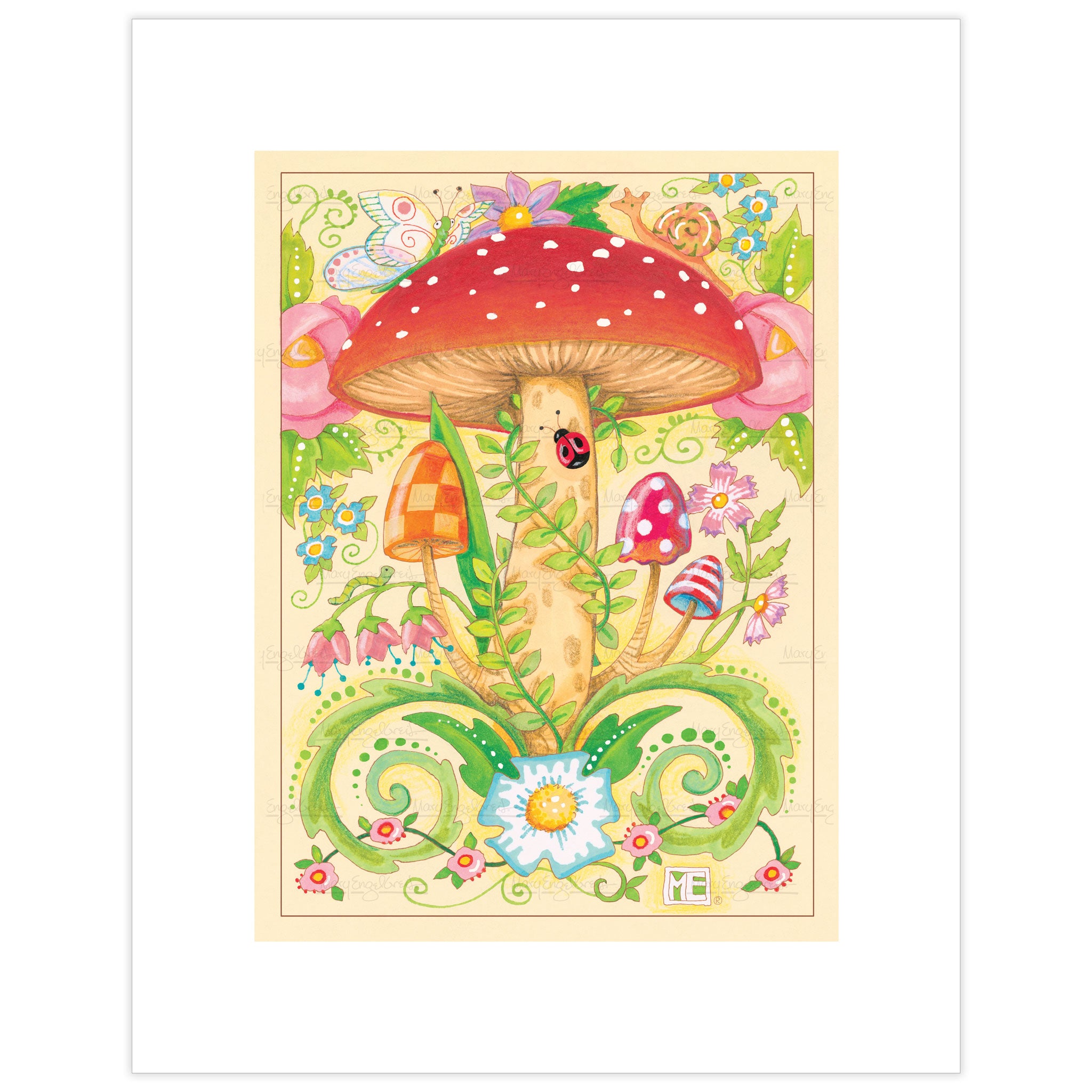 Mushroom Magic Fine Art Print