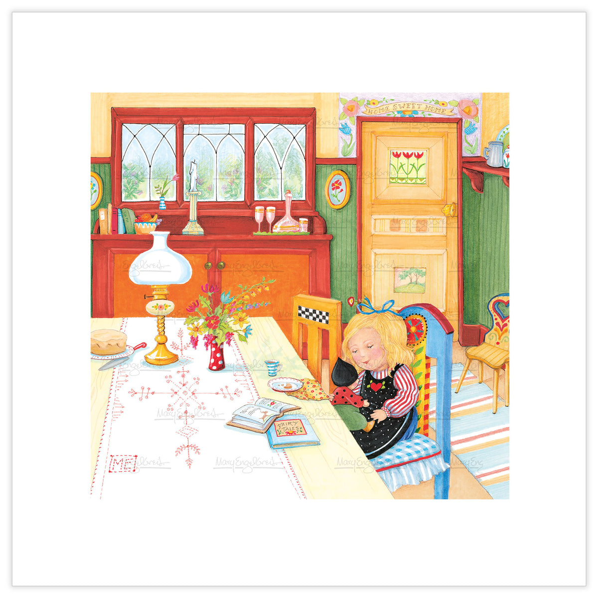 Ode To Carl Larsson Fine Art Print