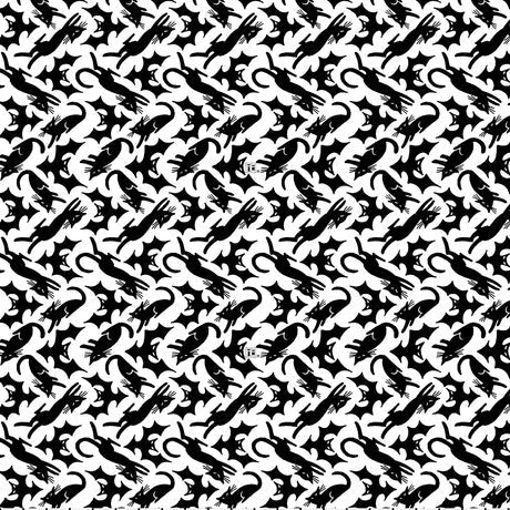 Cat Scatter Fabric