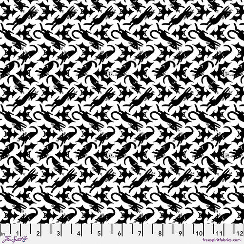 Cat Scatter Fabric