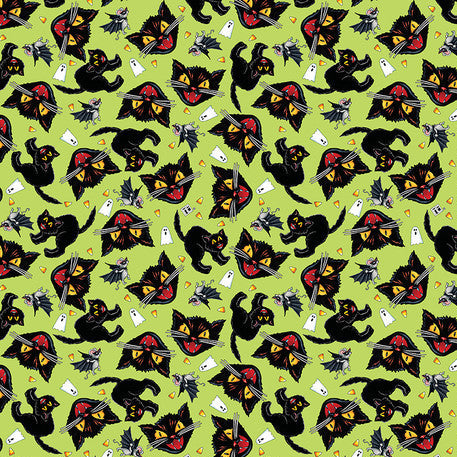 Cat and Mouse Fabric