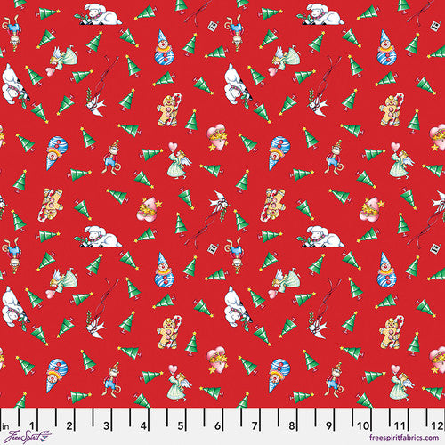 Christmas Tree Toss Fabric