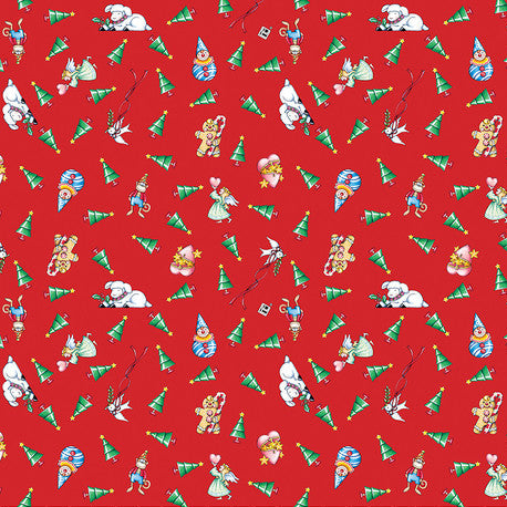 Christmas Tree Toss Fabric
