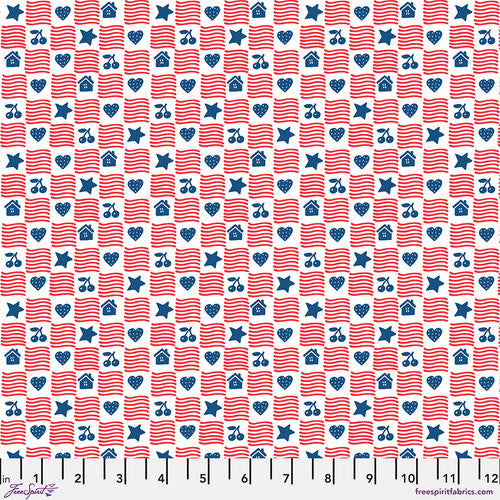 Simple American Home Fabric