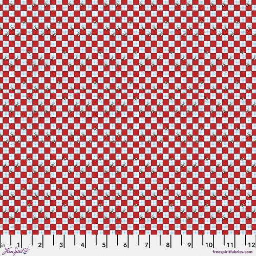 Bees at a Picnic Fabric