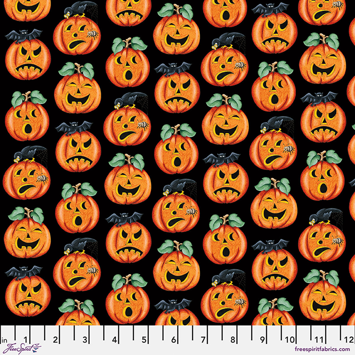 Jack O Lanterns Fabric