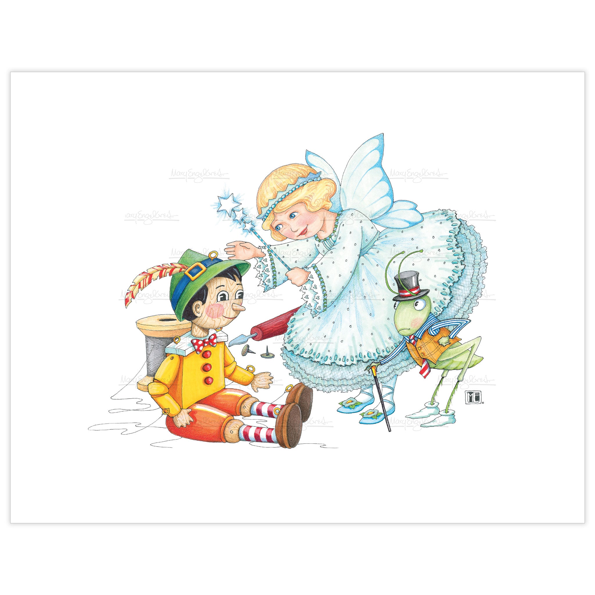 Pinocchio Fine Art Print