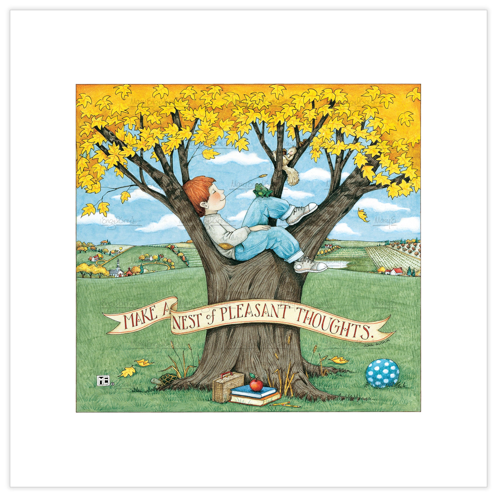 Pleasant Thoughts Fine Art Print