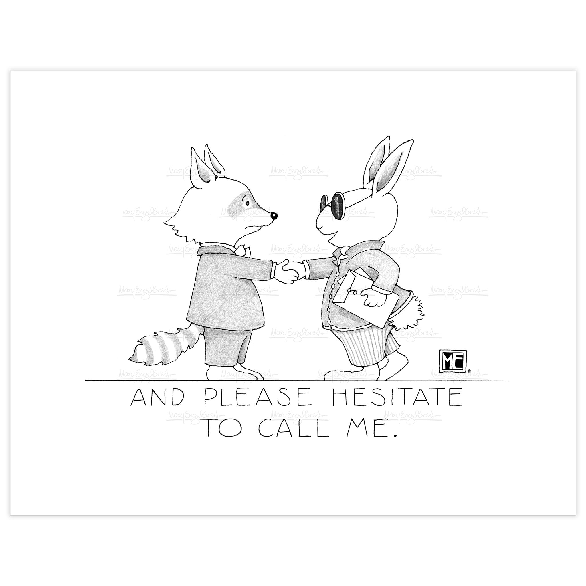 Please Hesitate Fine Art Print