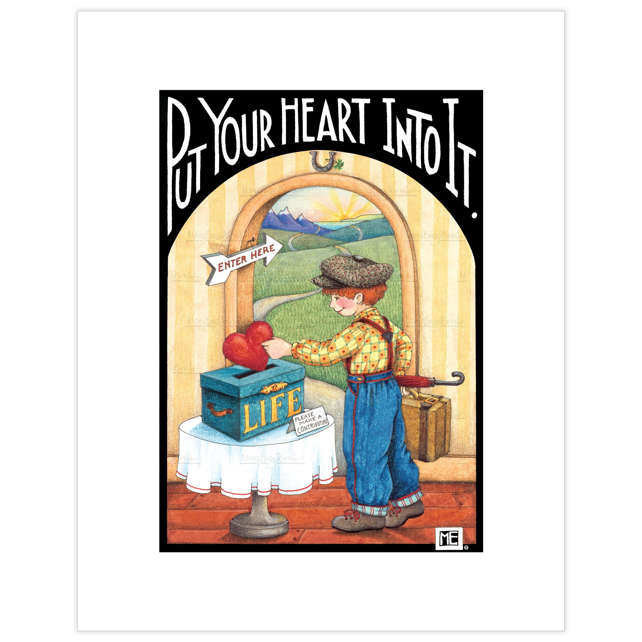 Put Your Heart Into It Fine Art Print