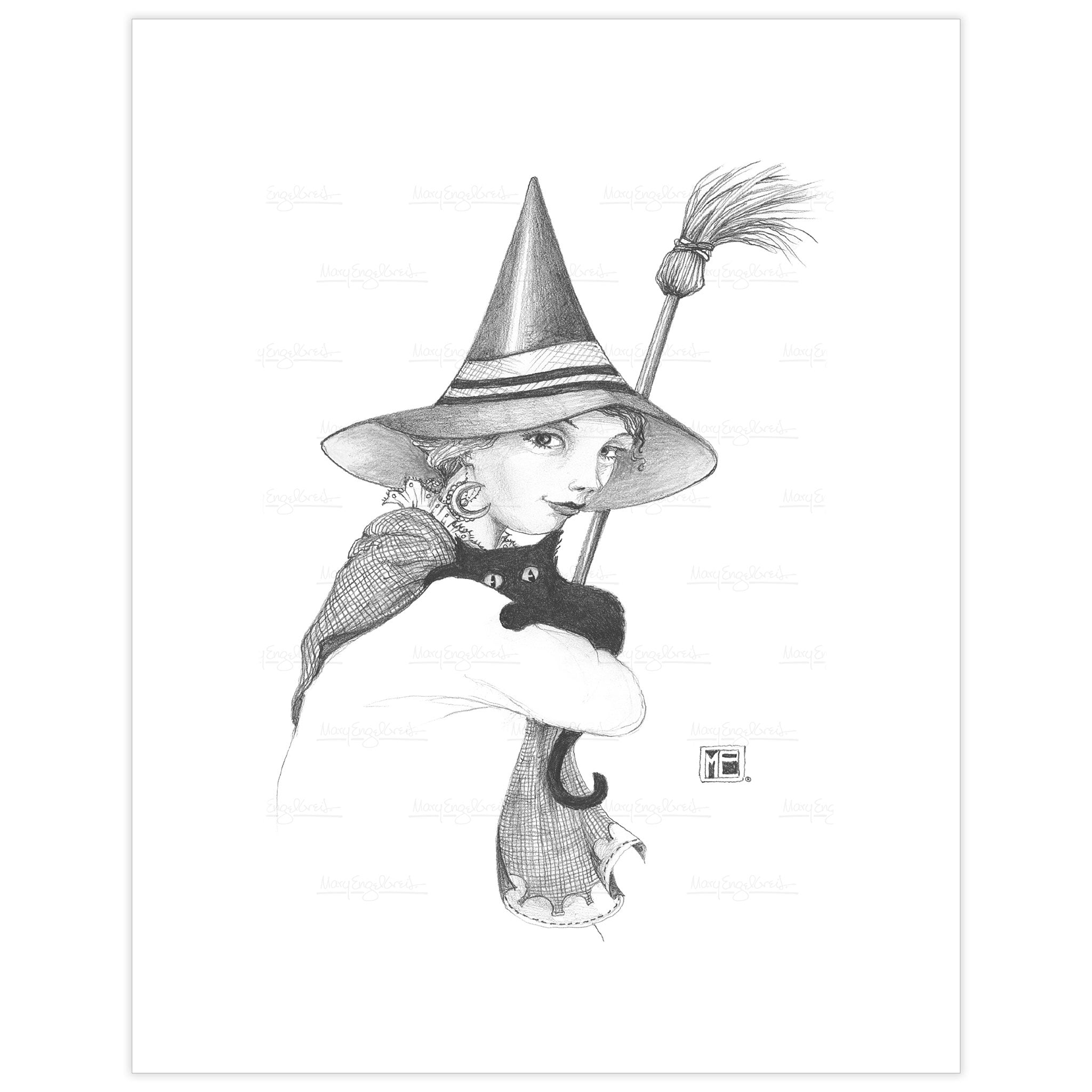 Quiet Witch Fine Art Print