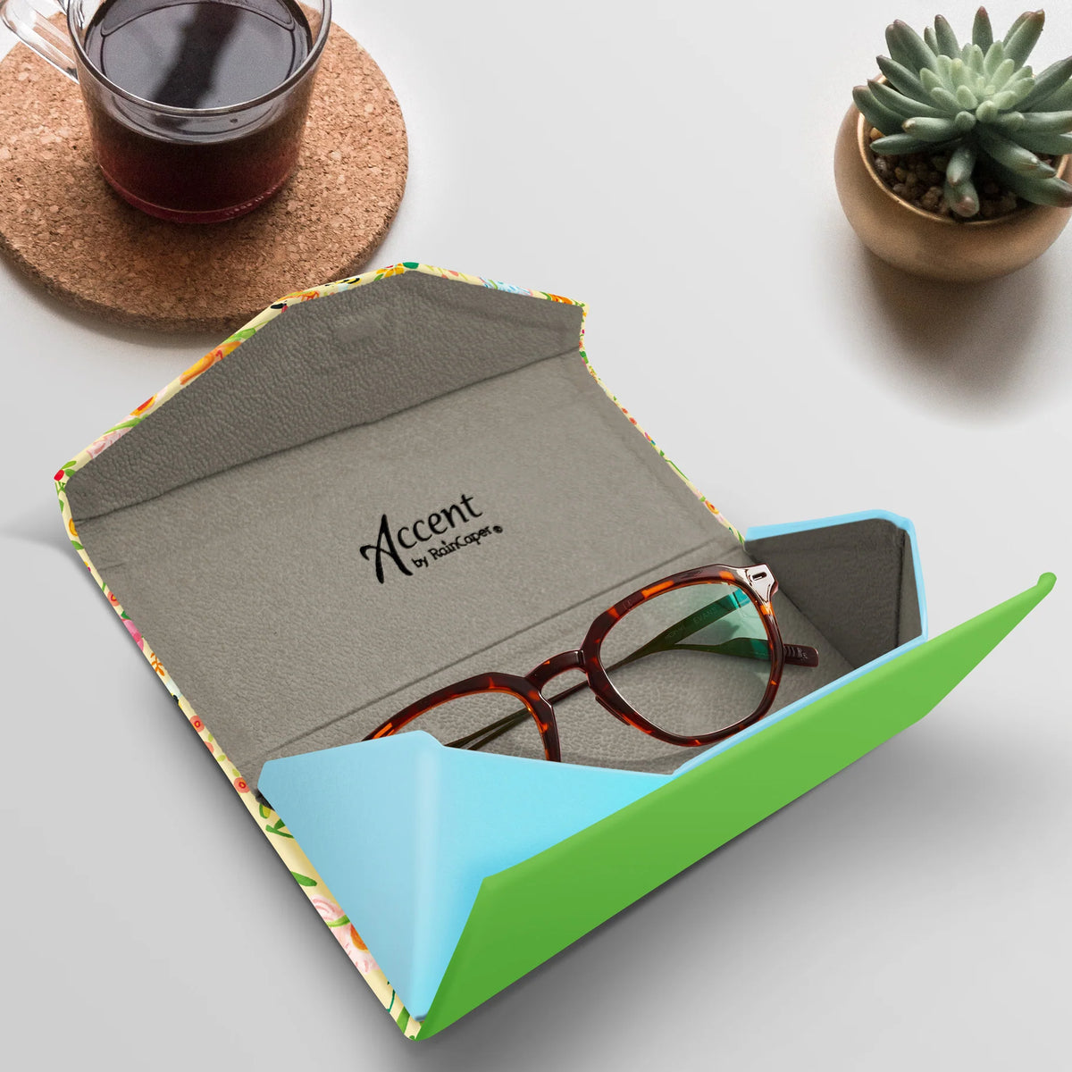 Simple Spring Toss Eyeglass Case