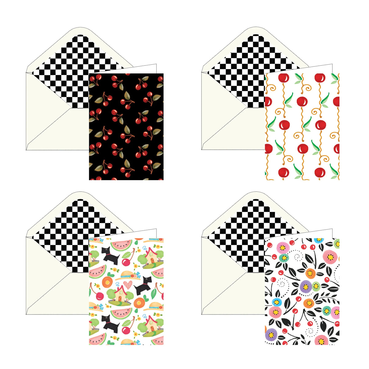 Cherries Favorites Notecard Boxed Set